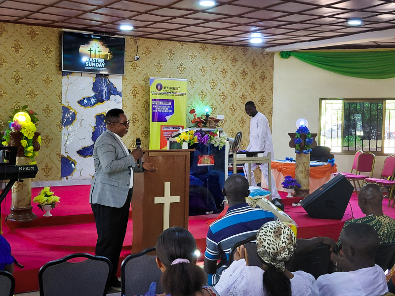 A Touch of Love This Easter: A Kind Gesture from Prof. Patrick Sawyerr